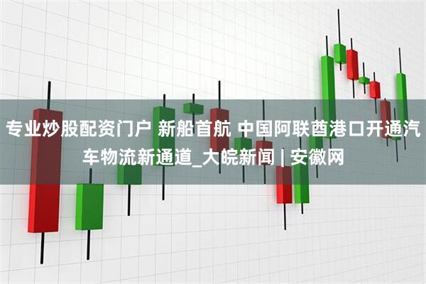 专业炒股配资门户 新船首航 中国阿联酋港口开通汽车物流新通道_大皖新闻 | 安徽网