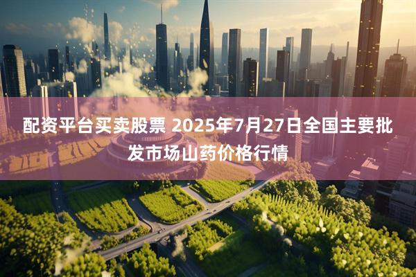配资平台买卖股票 2025年7月27日全国主要批发市场山药价格行情