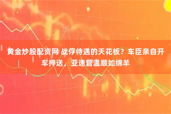 黄金炒股配资网 战俘待遇的天花板？车臣亲自开车押送，亚速营温顺如绵羊